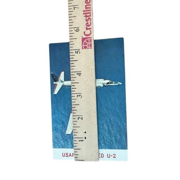 USAF Lockheed U-2 Postcard Unposted Spy Plane High Altitude Recon Jet VTG - Picture 3 of 4